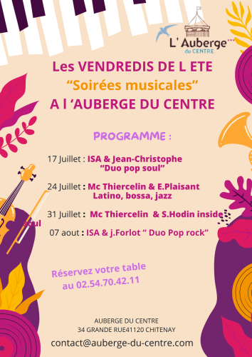 NOS SOIREES MUSICALES