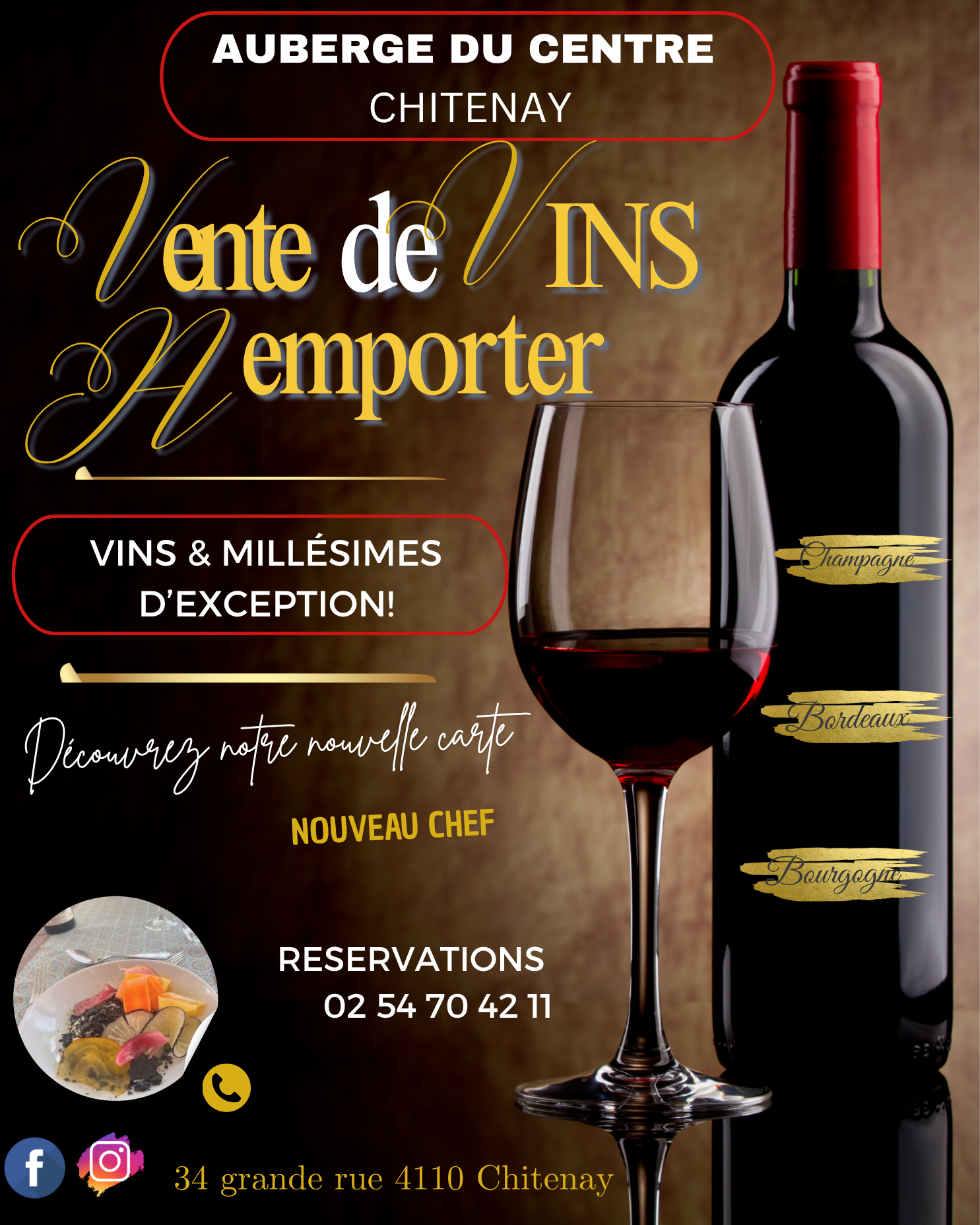 PORTES OUVERTES : VIN A EMPORTER